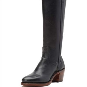 Frye tall leather Addison women’s black boot 7
